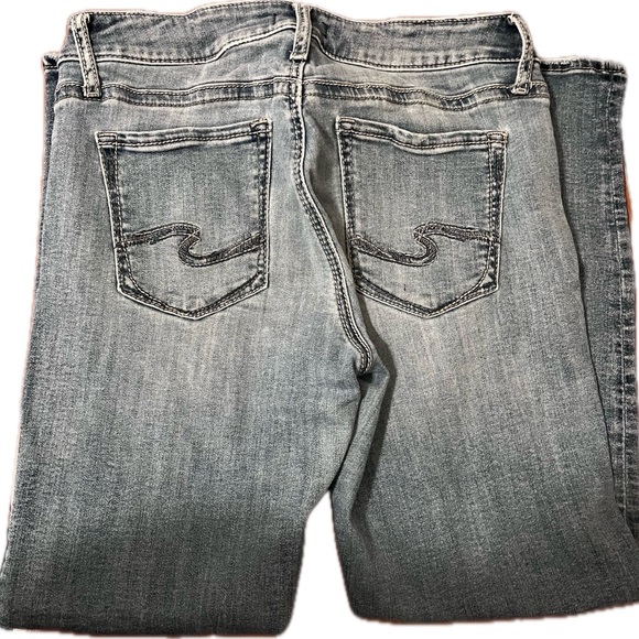 Avery Slim Silver Jeans. Size W29/L27 - Picture 2 of 4